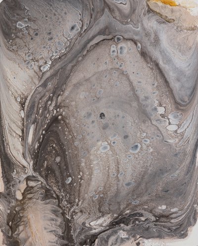 Flüssiges Marmor-Gold von Anastasiya Devochkina