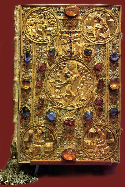 Das Evangelienbuch des Zaren Iwan IV. der Schreckliche, 1571 von Ancient Russian Art