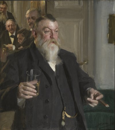 Ein Toast in der Idun-Gesellschaft von Anders Leonard Zorn