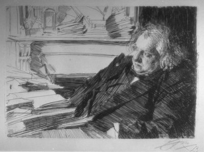 Ernest Renan von Anders Leonard Zorn