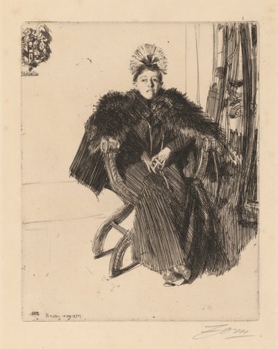 Isabella Stewart Gardner von Anders Leonard Zorn