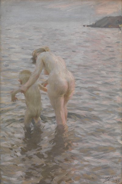 Mit Mutter von Anders Leonard Zorn