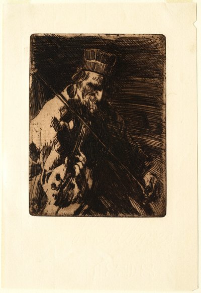Dorfgeiger von Anders Leonard Zorn