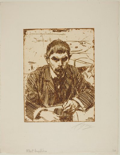 Albert Engström von Anders Zorn