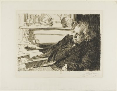 Ernest Renan von Anders Leonard Zorn