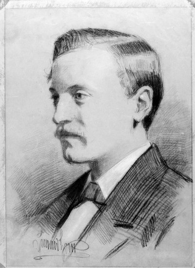 Männerporträt von Anders Zorn