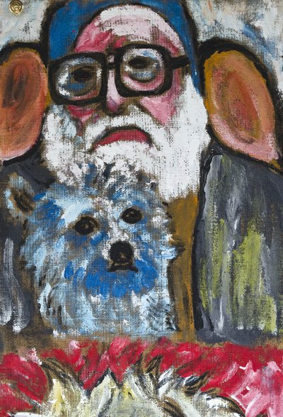 Selbstporträt mit Lisa, 2012 von Ando Gilardi