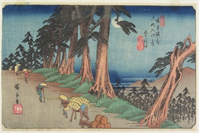 Nr. 26 Mochizuki von Ando or Utagawa Hiroshige