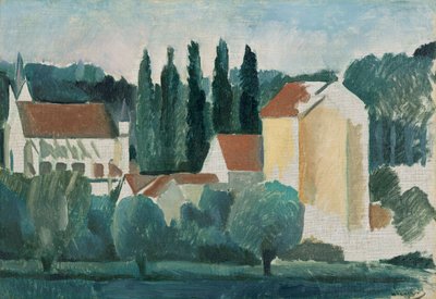 Die Kapelle unter Crécy (Die Mühle) von Andre Derain