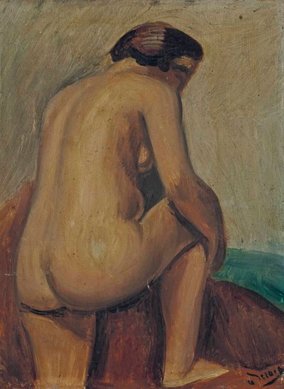 Akt von hinten von Andre Derain