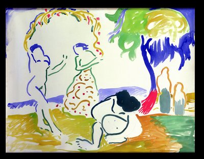 Badende, ca. 1905 von Andre Derain