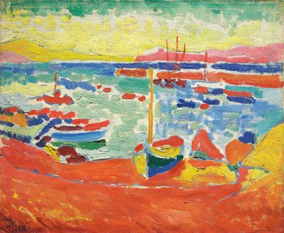 Boot in Collioure von Andre Derain