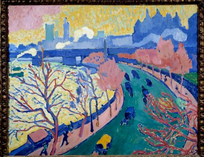 Charing Cross Brücke, London von Andre Derain