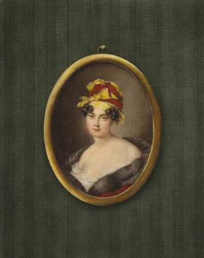 Porträt der Gräfin von Lavieuville von Andre Leon Larue
