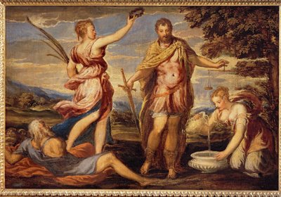 Scipio Africanus um 1555/60 von Andrea (fl.1527/30-63) Schiavone