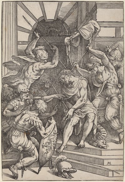 Christus mit der Dornenkrone von Andrea Meldolla, called Schiavone, after Titian