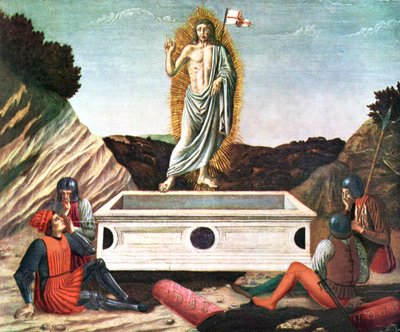 Die Auferstehung, Mitte 15. Jahrhundert von Andrea del Castagno