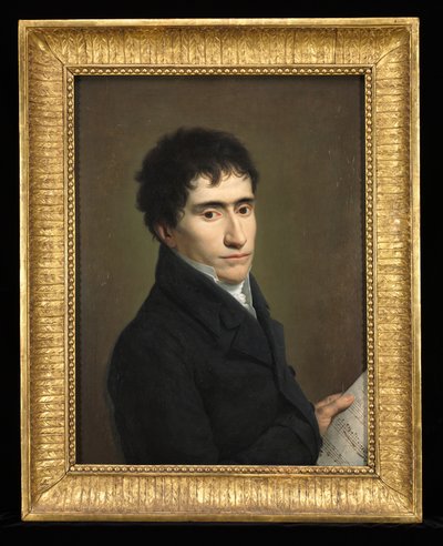 Porträt eines Musikers, ca. 1800 von Andrea the Elder Appiani