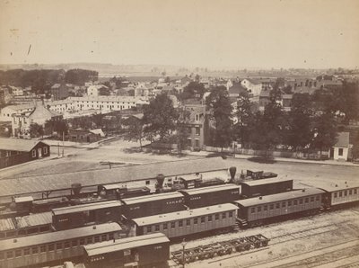 Nr. 89 - Alexandria, vom „Round House“ aus, Blick nach Norden von Andrew Joseph Russell