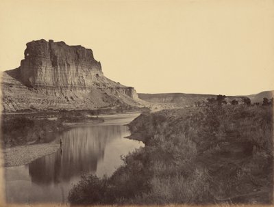Tafel 24. Castle Rock, Green River Valley von Andrew Joseph Russell