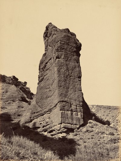 Tafel 31. Monument Rock, Mündung des Echo Canon von Andrew Joseph Russell