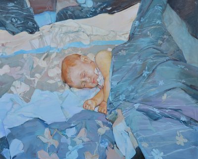 Friedlicher Babyschlaf von Andrii Kutsachenko