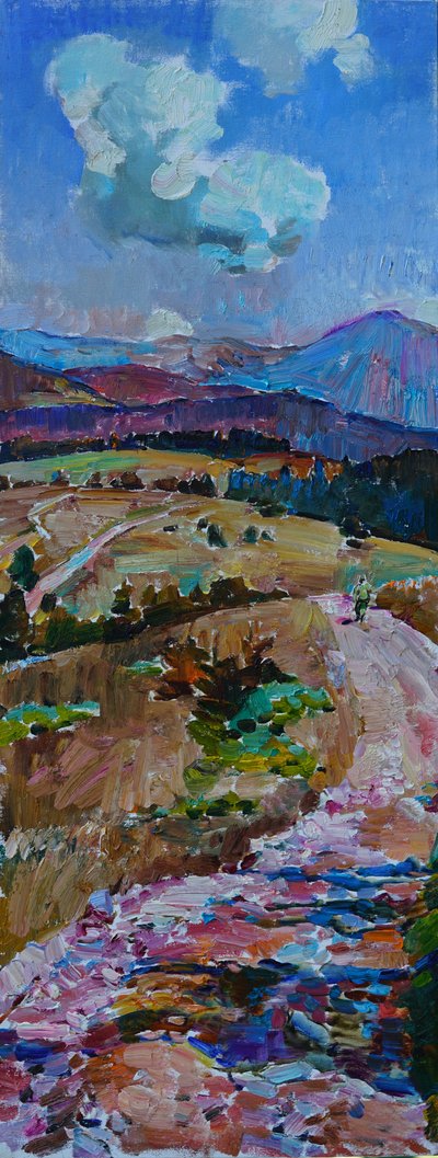 Lebendige Berglandschaft von Andrii Kutsachenko