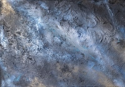 Dunkle abstrakte metallische Textur von Anete Purina-Purite