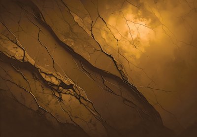 Goldene Erdspalten von Anete Purina-Purite