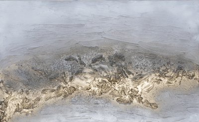 Goldener Erdfluss von Anete Purina-Purite