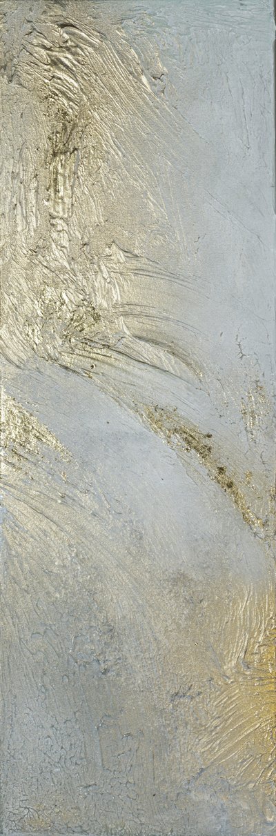 Metallische Goldstriche von Anete Purina-Purite
