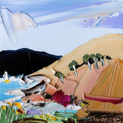 Lebendige Küstenlandschaft von Angela Hawkey