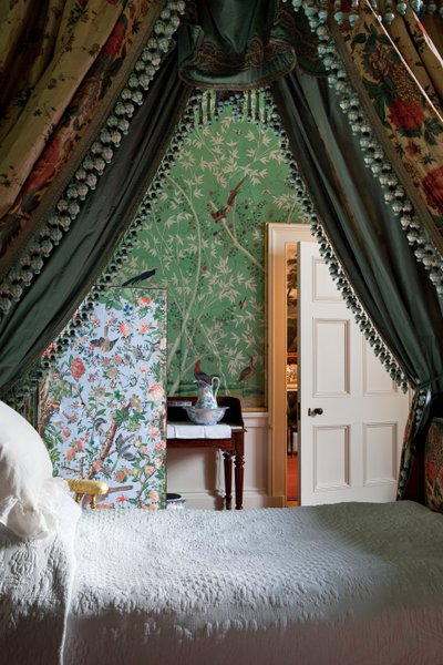 Queen of Scots Ankleidezimmer, Chatsworth House, Derbyshire von Thomas Kelly