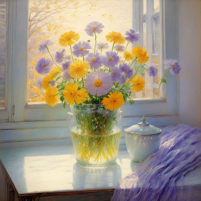 Florals 07, ca. 2020 von Angelita Hawke