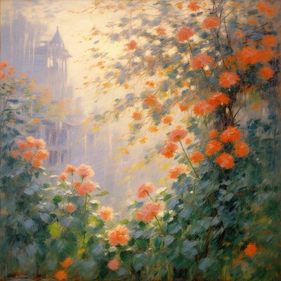 Florals 100, c.2024 von Angelita Hawke