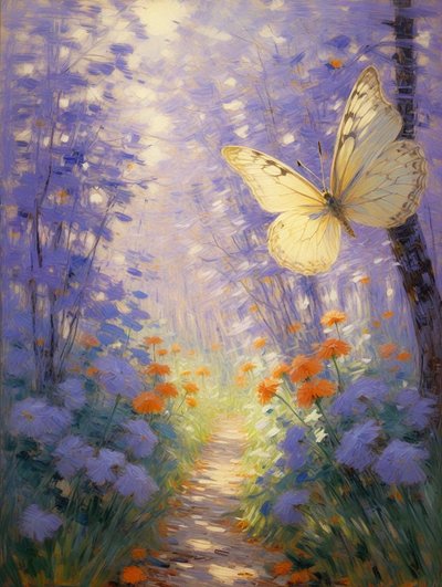Florals 106, um 2024 von Angelita Hawke