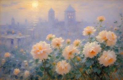 Florals 25, um 2021 von Angelita Hawke