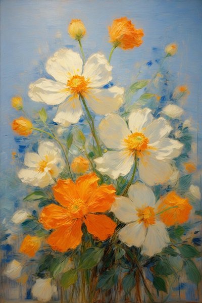 Florals 46, um 2022 von Angelita Hawke