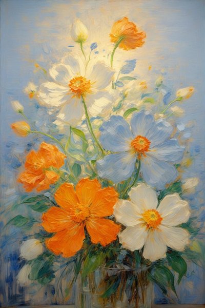 Florals 48, ca. 2022 von Angelita Hawke