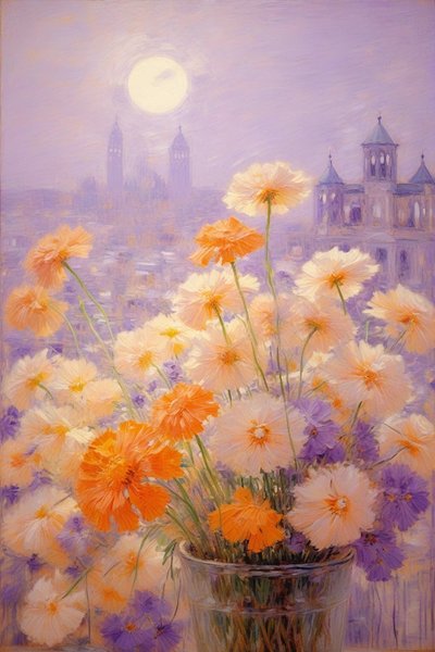 Florals 52, um 2022 von Angelita Hawke