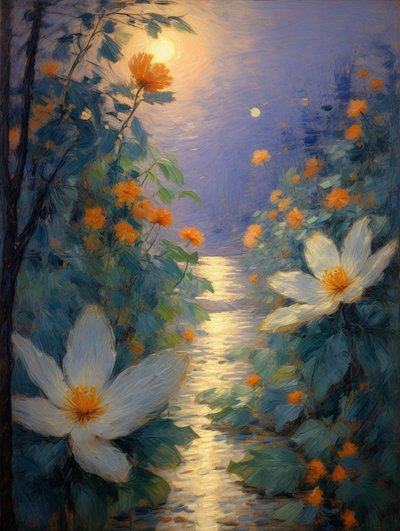 Florals 71, um 2023 von Angelita Hawke