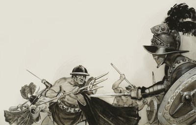 Gladiatorenkämpfe von Angus McBride