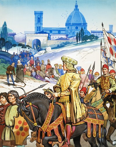 Große Ereignisse der Geschichte: Die italienische Renaissance – Florenz und die Medici von Angus McBride
