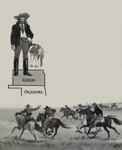 Reiter in Kansas von Angus McBride