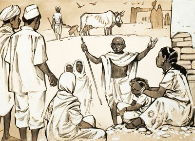 Mahatma Gandhi von Angus McBride