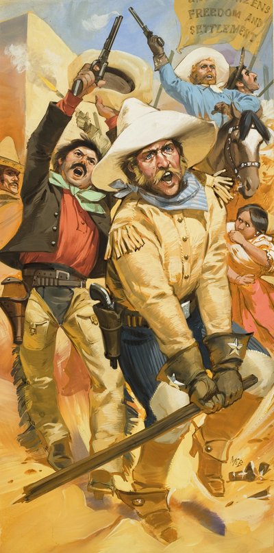 Ärger in Texas von Angus McBride