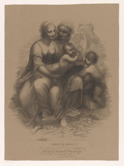Heilige Familie mit Johannes dem Täufer und Elisabeth von Anker Smith