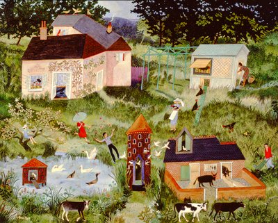 Abtauchen und Eintauchen, 2006 von Anna Pugh