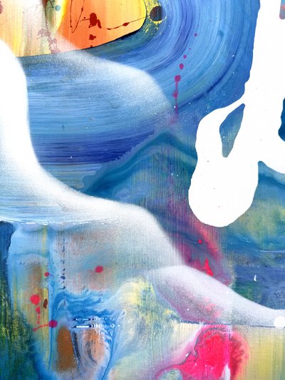 Lebendige abstrakte Figur von Anna Viklund