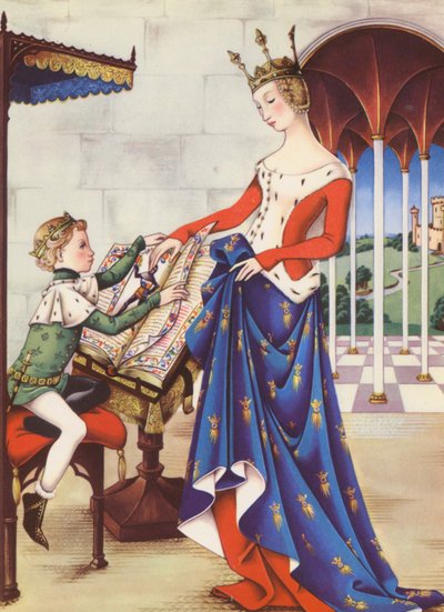 Richard II und seine Mutter, die schöne Maid von Kent von Anne & Johnstone Janet (1928 79) Johnstone